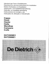 De Dietrich DHT200BE1 El manual del propietario