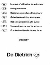 De Dietrich DOV300XE1 El manual del propietario