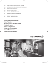 De Dietrich DRP831JE El manual del propietario