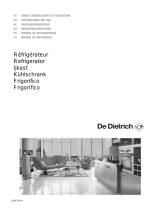 De Dietrich DRS622JE El manual del propietario