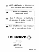 De Dietrich DTV318XE1 El manual del propietario