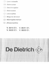 De Dietrich VN8810E1 El manual del propietario