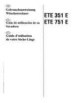 Groupe Brandt ETE351E El manual del propietario