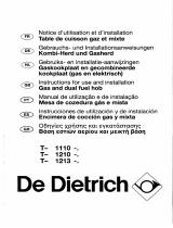 De Dietrich TN1210E1N El manual del propietario