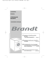 Brandt WFH1276K El manual del propietario