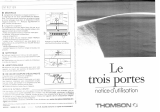 Thomson P3140 El manual del propietario