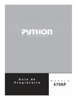 Python 4706P El manual del propietario