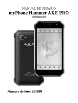myPhone HAMMER Axe Pro Manual de usuario