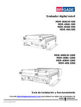 Brigade MDR-404XX-500 (4868, 4939, 4941, 4940) Manual de usuario