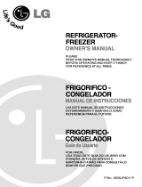 LG GR-262W Manual de usuario