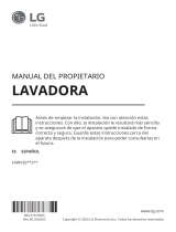 LG F4WV30 Serie Manual de usuario