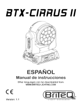 Briteq BTX-CIRRUS II El manual del propietario