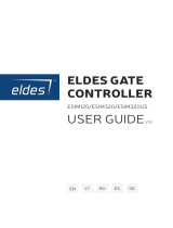 Eldes GSM gate controller 120 Guía del usuario