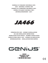 Genius JA466 Instrucciones de operación