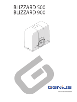 Genius Blizzard 500 900 Instrucciones de operación