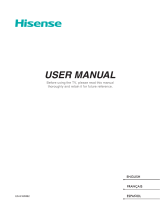 Hisense 55H8050D Manual de usuario