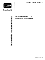 Toro Groundsmaster 7210 Series Traction Unit Manual de usuario