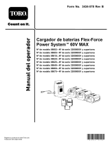 Toro Flex-Force Power System 2.0Ah 60V MAX Battery Pack Manual de usuario