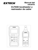 Extech CLT600 Manual de usuario