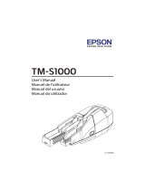 Epson TM-S1000 Series Manual de usuario