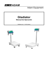 Adam Equipment GLADIATOR Manual de usuario