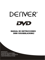 Denver DWM-100USBBLACKMK3 Manual de usuario