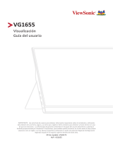 ViewSonic VG1655-S Guía del usuario