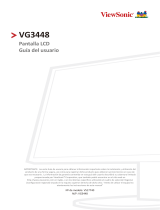 ViewSonic VG3448-S Guía del usuario