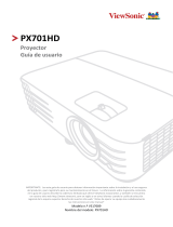 ViewSonic PX701HD-S Guía del usuario