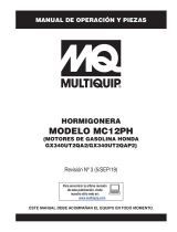 MQ Multiquip MC12PH Instrucciones de operación