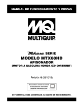 MQ Multiquip MTX60HD Instrucciones de operación