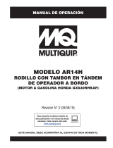 MQ Multiquip AR14H Instrucciones de operación