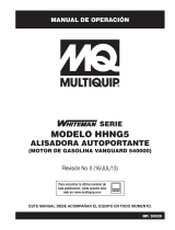 MQ Multiquip hhng5 Instrucciones de operación