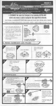 Beyblade V Force Dranzer GT B27 82697 Instrucciones de operación