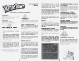Hasbro Hands Down Instrucciones de operación