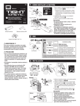Cateye TIGHT KINETIC[TL-LD180K] Manual de usuario