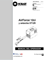 HobartWelders AIRFORCE 12ci AND XT12R TORCH El manual del propietario