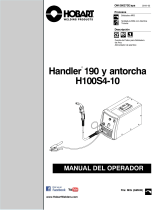 HobartWelders HANDLER 190 AND H100S4-10 GUN El manual del propietario