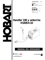 HobartWelders HANDLER 190 AND H100S4-10 GUN El manual del propietario