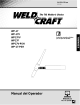 WeldCraft WP17FV Manual de usuario