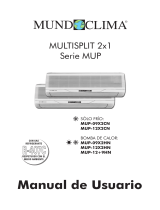 mundoclima Series MUP-CN/HN “System MultiSplit Wall type” Guía de instalación