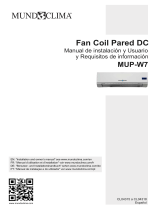 mundoclima Series MUP-W7 “Wall Mounted Fancoil DC” Guía de instalación