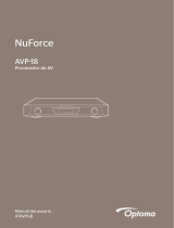 NuForce AVP-18 El manual del propietario