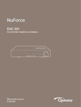 NuForce DAC-80 El manual del propietario