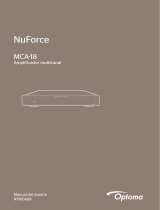 NuForce MCA-18 El manual del propietario