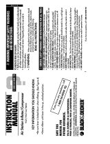 Black & Decker 9527-04 Manual de usuario