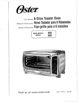 Oster 6058 Manual de usuario