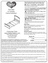 Delta Children Lindsey Twin Bed Assembly Instructions
