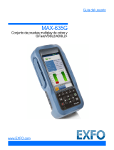 EXFO MaxTester MAX-635/635G Guía del usuario