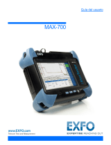 EXFO MAX-700 Guía del usuario